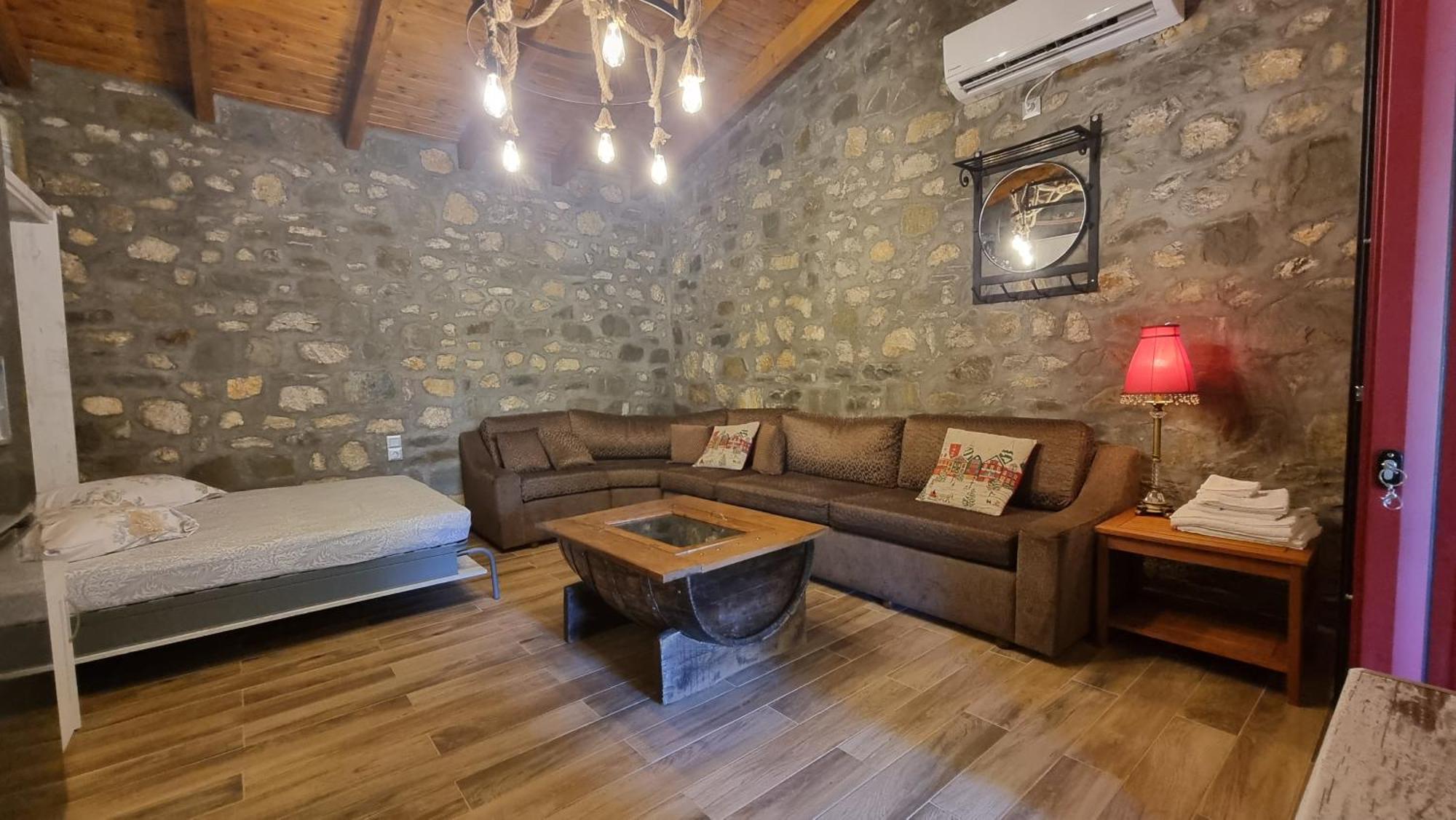 House With Big Garden And Barbeque In Nature Vourgareli المظهر الخارجي الصورة